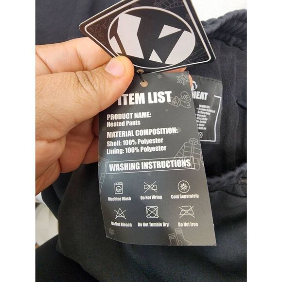 Cycyheat XXL Thicken Heating Pants 6 Heated Zone, Batteries Not Included Black - Picture 8 of 14